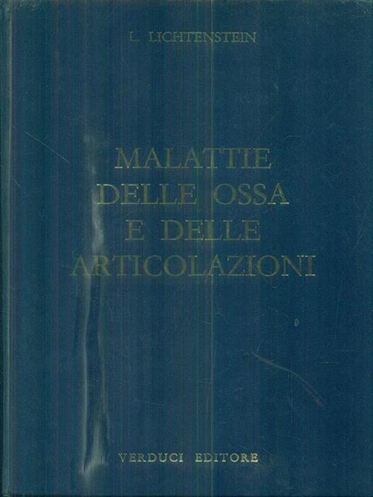 Malattie delle ossa e delle articolazioni - copertina