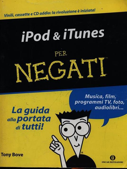 IPod & iTunes per negati - Tony Bove - copertina