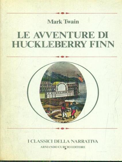 Le avventure di Huckleberry finn - Mark Twain - copertina