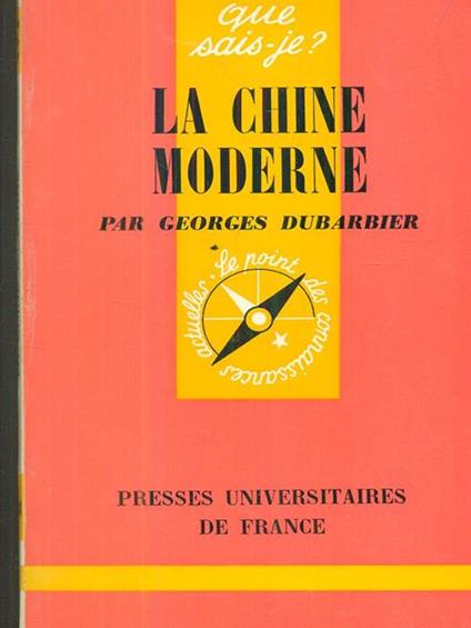 La Chine moderne - copertina