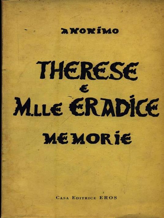 Therese e M.lle Eradice - copertina