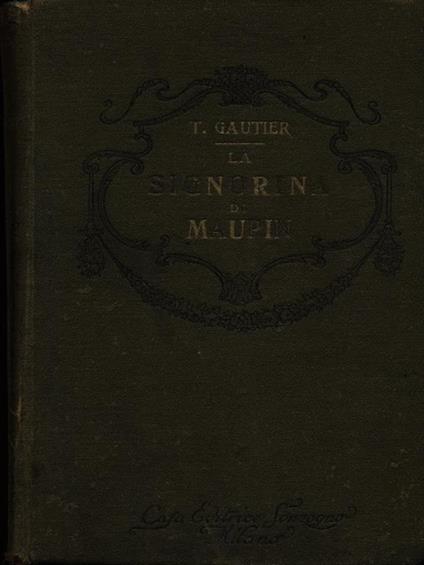 La signorina di Maupin - Théophile Gautier - copertina