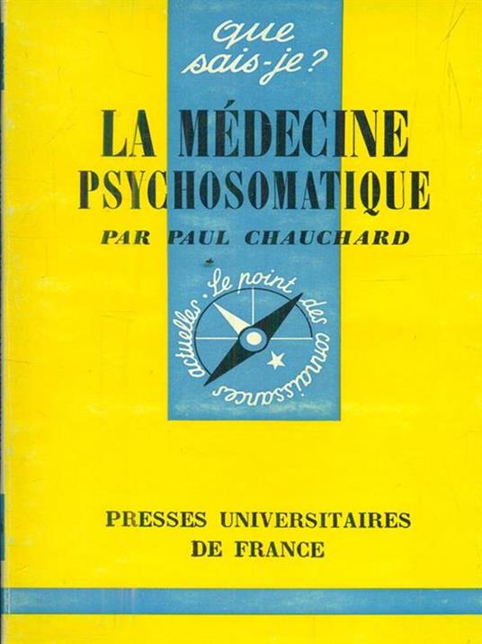 La medecine psychosomatique - Paul Chauchard - copertina