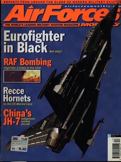 AirForces Monthly december 2000 - copertina