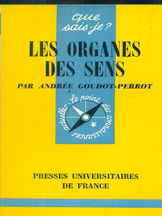 Les organes des sens - copertina