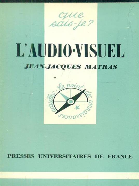 L' audio-visuel - copertina