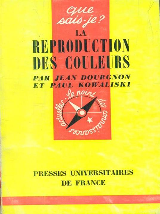 La reproduction des couleurs - copertina