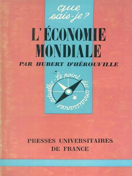 L' economie mondiale - copertina