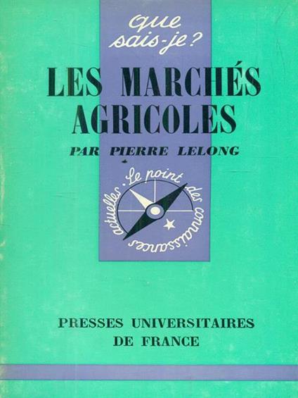 Les marches agricoles - copertina