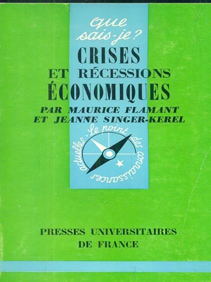 Crises et recession economiques - copertina