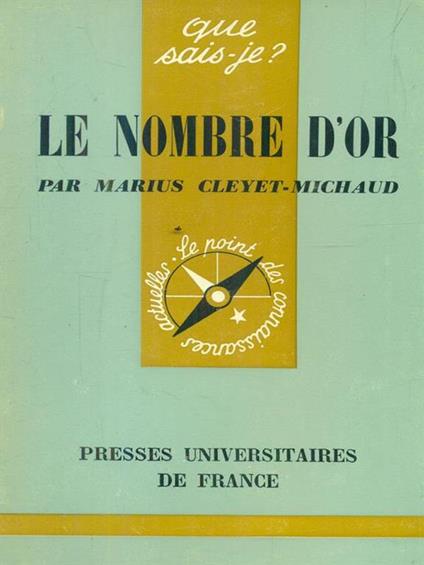 Le nombre d'or - copertina