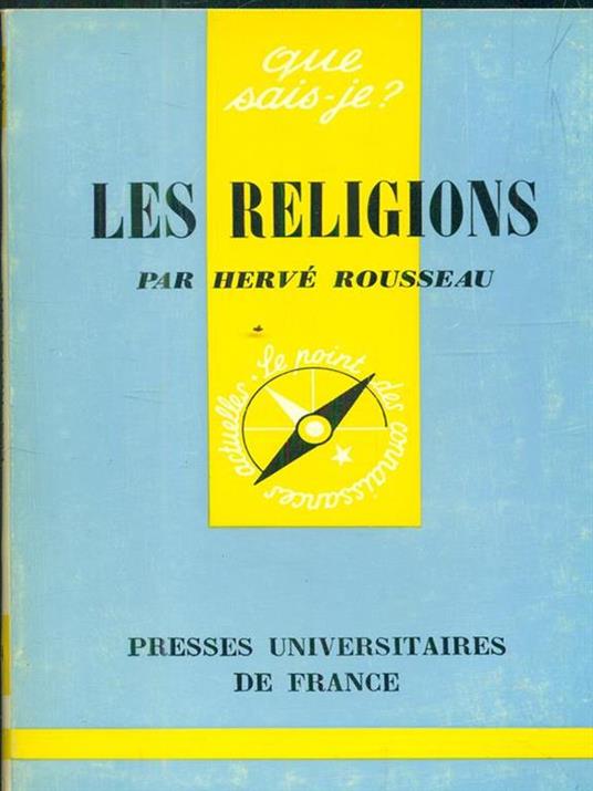 Les religions - Hervé Rousseau - copertina