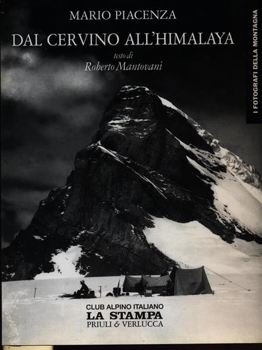 Dal Cervino all'Himalaya - Mario Piacenza - copertina