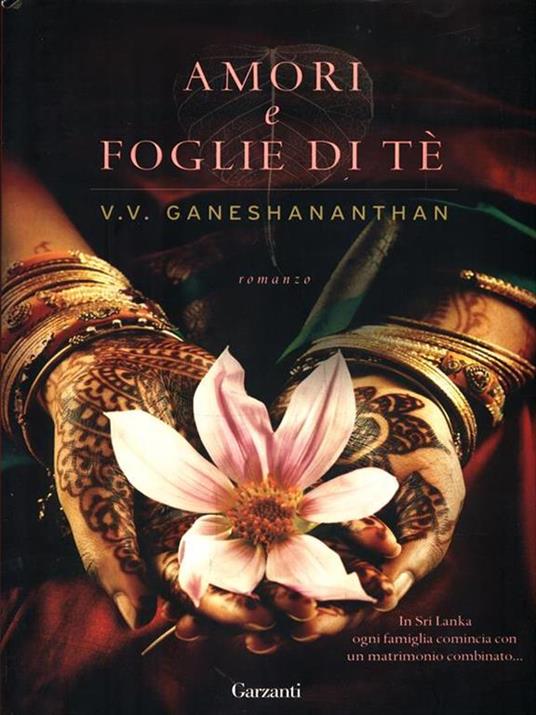 Amori e foglie di tè - V. V. Ganeshananthan - copertina