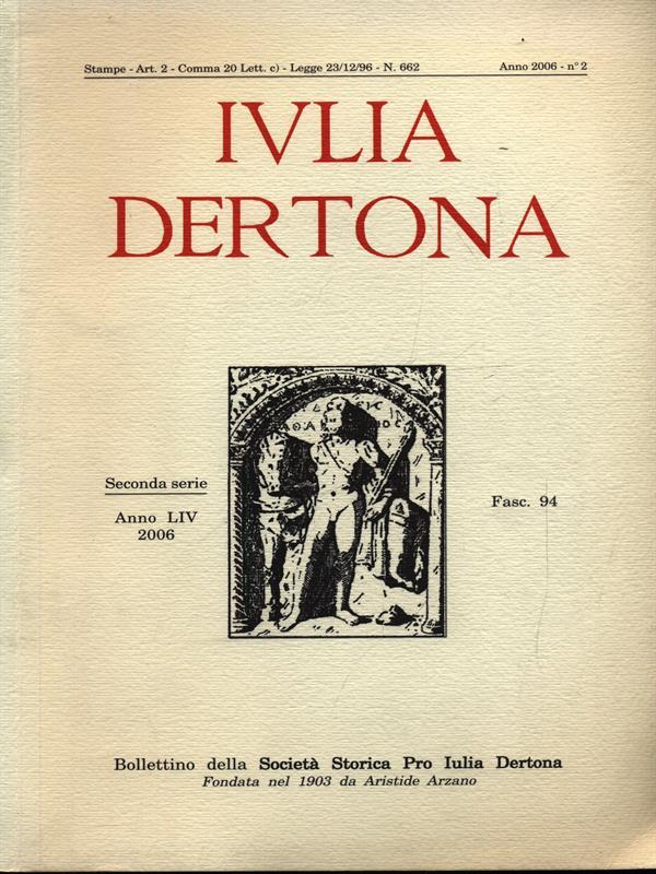 Iulia Dertona n. 2/2006