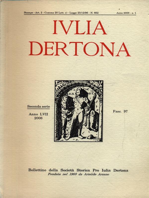Iulia Dertona n. 1/2008