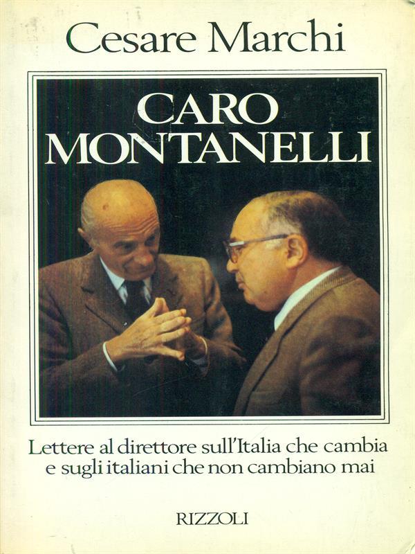Caro Montanelli