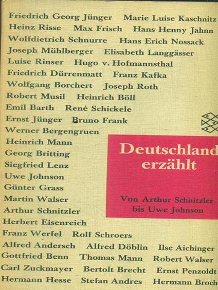 Deutschland erzahlt - copertina