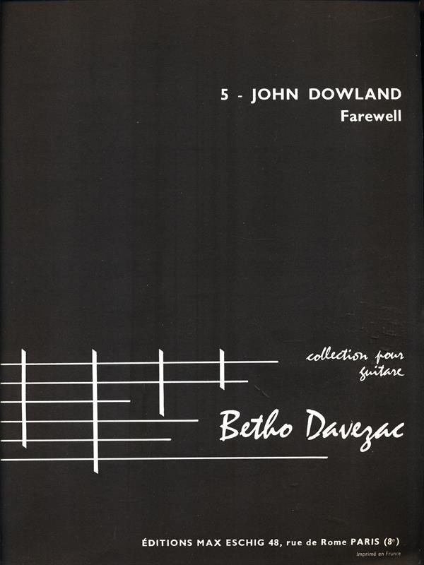 Farewell (Davezac Betho)