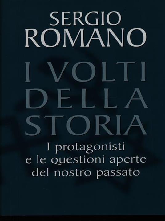 I volti della storia - Sergio Romano - copertina