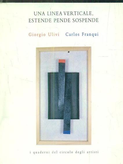 Una linea verticale. Estende pende Sospende - copertina