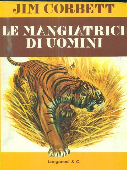 Le mangiatrici di uomini - Jim Corbett - copertina