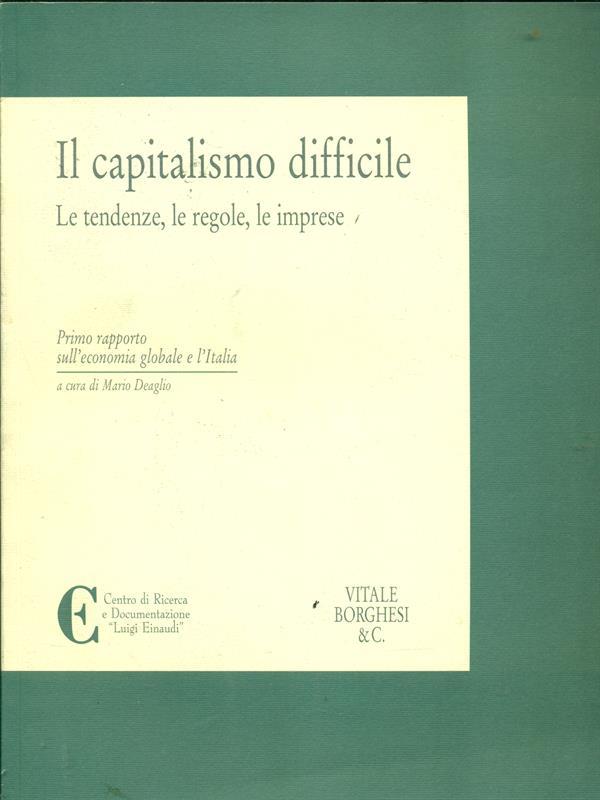 Il capitalismo difficile