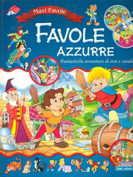 Favole azzurre - copertina