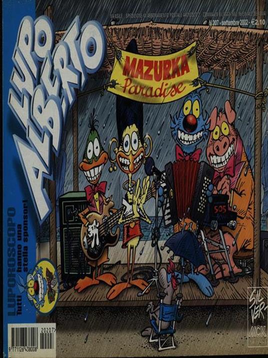 Lupo Alberto n. 207/settembre 2002 - copertina