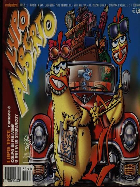 Lupo Alberto n. 241/luglio 2005 - copertina
