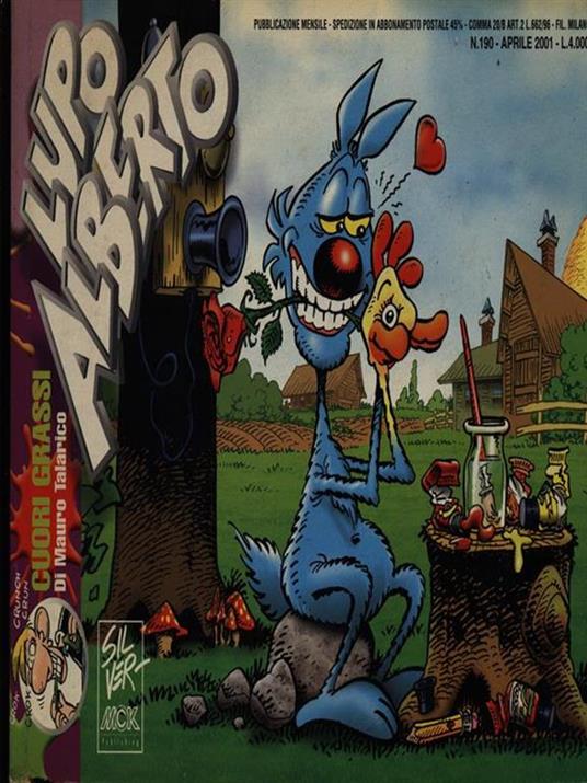 Lupo Alberto n. 190/aprile 2001 - copertina
