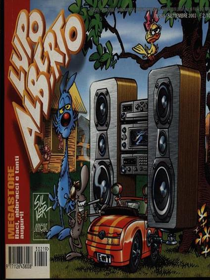 Lupo Alberto n. 219/settembre 2003 - copertina