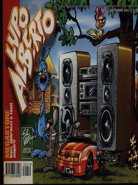 Lupo Alberto n. 219/settembre 2003 - copertina