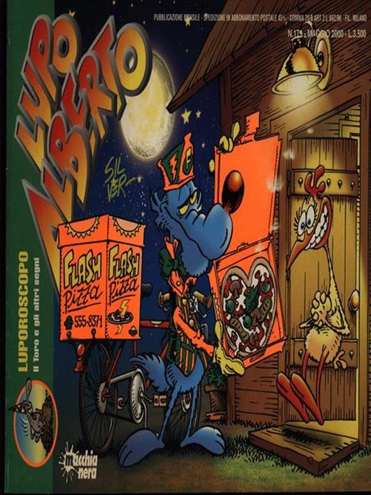 Lupo Alberto n. 179/maggio 2000 - copertina