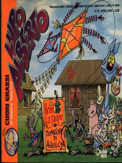 Lupo Alberto n. 178/aprile 2000 - copertina