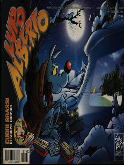 Lupo Alberto n. 199/gennaio 2002 - copertina
