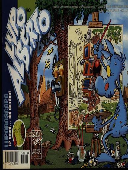 Lupo Alberto n. 214/aprile 2003 - copertina
