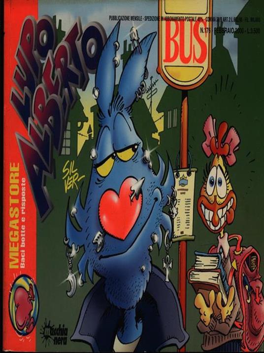 Lupo Alberto n. 176/febbraio 2000 - copertina