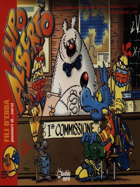 Lupo Alberto n. 180/giugno 2000 - copertina