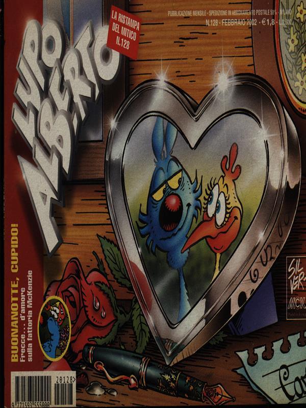 Lupo Alberto n. 128/febbraio 2002