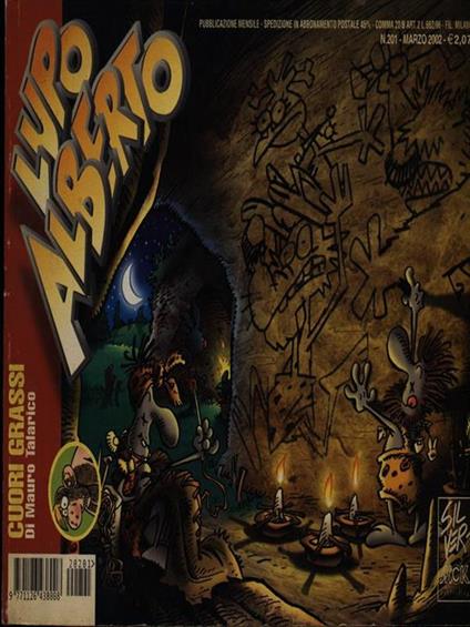 Lupo Alberto n. 201/marzo 2002 - copertina