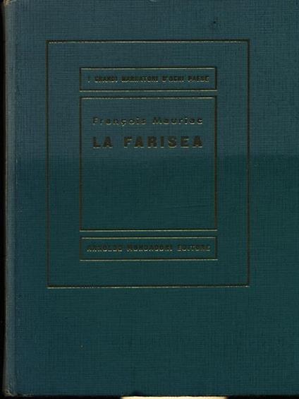 La farisea - François Mauriac - copertina