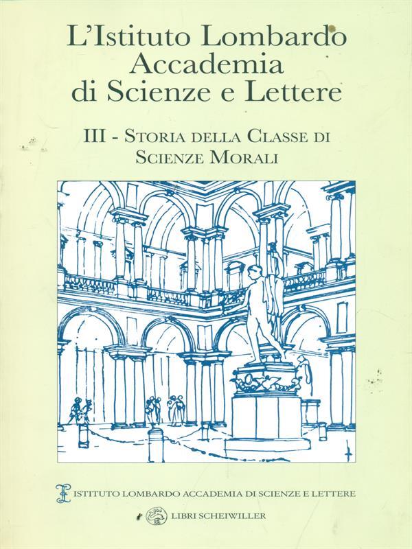 L' Istituto Accademia di Scienze e Lettere