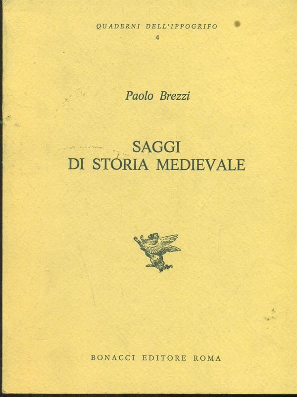 saggi di storia medievale