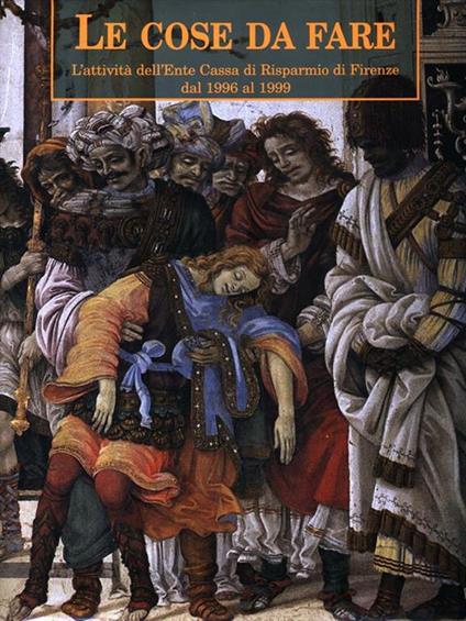 Le cose da fare - copertina