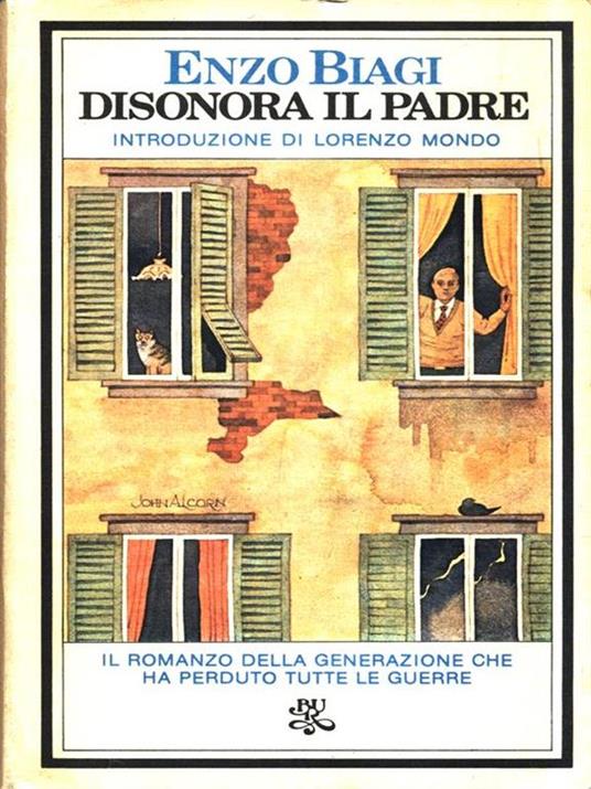 Disonora il padre - Enzo Biagi - copertina