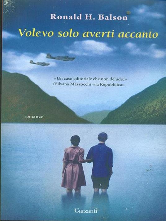 Volevo solo averti accanto - Ronald H. Balson - copertina