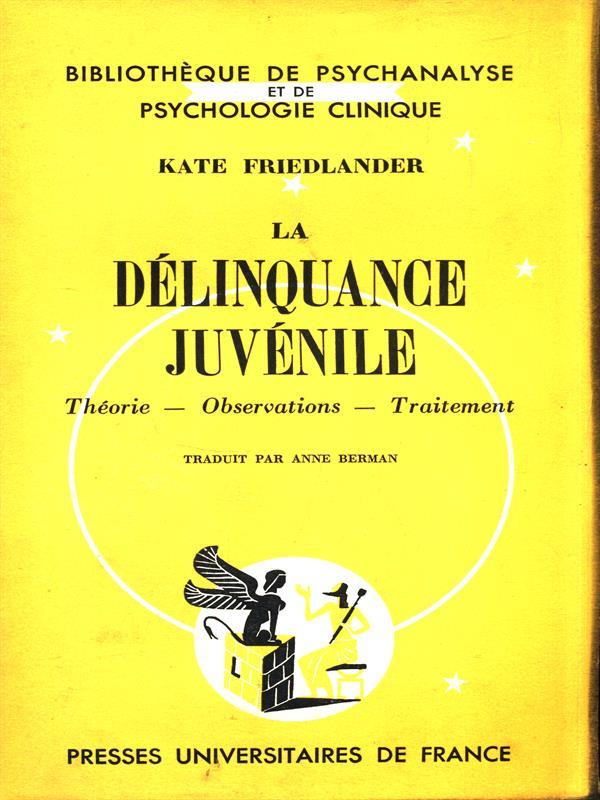 La délinquance juvénile