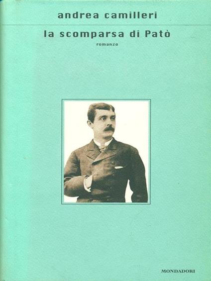 La scomparsa di Patò - Andrea Camilleri - copertina