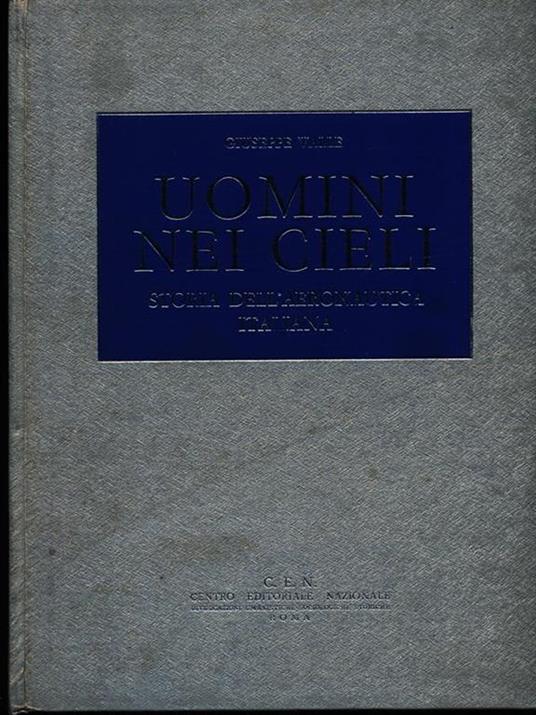 Uomini nei cieli - Giuseppe Valle - copertina